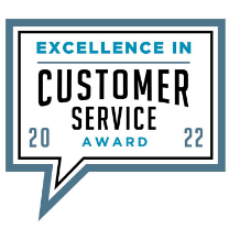 Excellence In Customer service award